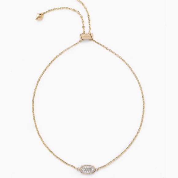 Kendra Scott Diamond 14k Rose Gold Millicent Bracelet - Picture 3 of 3